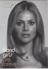 WOMEN OF JAMES BOND IN MOTION BOND GIRLS ARE FOREVER INSERT BG9 Britt Ekland
