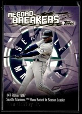 2003 Topps #RB-KG Ken Griffey Jr. Record Breakers Series 1 NM/MT