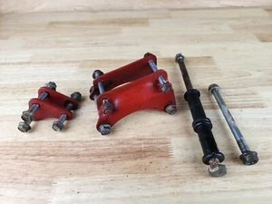 83 84 85 ATC 200X HONDA OEM ENGINE MOTOR MOUNTS BOLTS BRACKETS 1985 1984 ATC200X - Picture 1 of 6