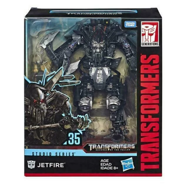 Hasbro Transformers Toys Studio Series 35 Leader Class Revenge of The Fallen Movie Jetfire 8.5 inch Action Figure - E3748AS00