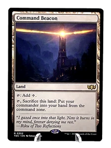 Command Beacon 0352-Commander: Tarkir: Dragonstorm (TDC)-Reg Rare-Magic MTG NM - Picture 1 of 3