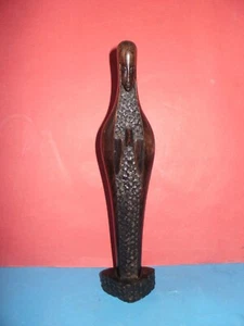 Praying Virgin Mary - handmade from wood in the 1950s - very rare! - Picture 1 of 15