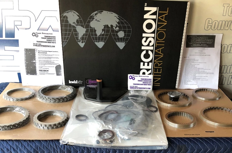 KIT RECONSTRUCCIÓN MAESTRA TRANSMISIÓN VOLVO XC 90 TF80SC PLACAS DE ACERO Y FILTRO 05-arriba Foto 1 de 1