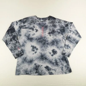Primitive Shirt Mens XXL Black Gray Tie Dye Naruto Japanese Anime Skater ^ - Picture 1 of 17