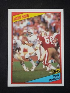 🏈1984 Topps #124 Dan Marino Instant Replay Rookie Card RC🏈Near Mint🏈A