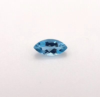 HERMOSA FORMA MARQUESA AGUAMARINA 4x8, 0,47 CTS Foto 1 de 4