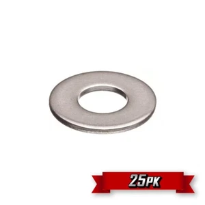 SAE Flat Washer, 5/8" ID, 1-1/2" OD, Stainless Steel {25pk} - Picture 1 of 1