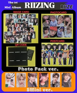 RIIZE The 1st Mini Album RIIZING POB Photo card PhotoPack Ver. Smini Ver. PC - Picture 1 of 196