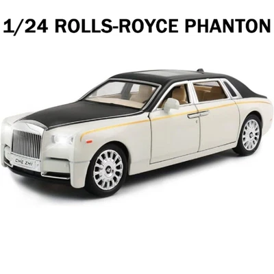 1/24 Diecast Rolls-Royce Phantom Toy Model Car for Kid's Toy Collection & Gifts - Image 1 of 4