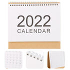 2022 Simple Coil Calendar Table Planner Yearly Organizer Office School Supplies