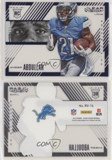 2015 Panini Clear Vision Rookie Vision Blue /99 Ameer Abdullah #RV-16 Rookie RC