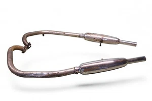 1951 Triumph Thunderbird T110 PREUNIT 650 6T TR6 *2871 exhaust pipes mufflers - Picture 1 of 18