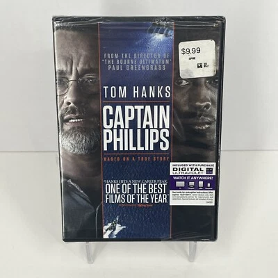 Captain Phillips (Sealed DVD, 2014) 🎀 Tom Hanks - Image 1 of 2