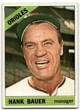 1966 Topps Baseball Hank Bauer Baltimore Orioles #229