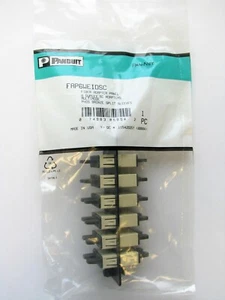 Panduit FAP6WEIDSC Pannello 6 SC Adattatori Duplex Multimode/MM OM1 Avorio - Foto 1 di 5