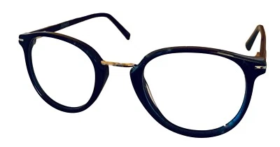 Marco redondo de plástico Jones New York azul marino para hombre, J530 49 mm Foto 1 de 4