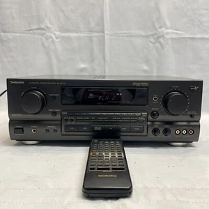 Technics SA-GX770 AV Control Stereo Receiver Audio w/ RAK-SA614MH Remote Tested - Picture 1 of 12