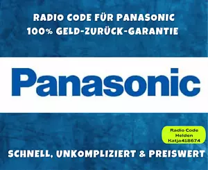 Panasonic Audio 5 Radio Code / Pin Code Mercedes Benz - Bild 1 von 2