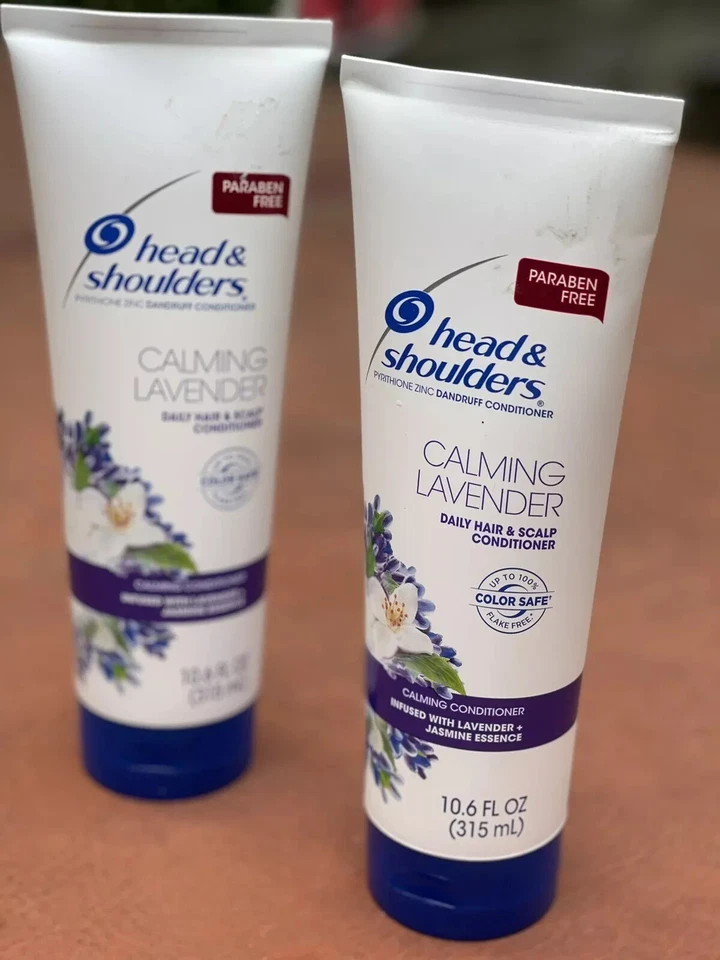 (2) Acondicionador diario para cabello y cuero cabelludo con humedad profunda para cabeza y hombros - 10,6 oz. Cada Foto 1 de 1