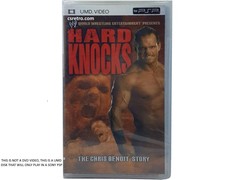  UMD Sony PSP Chris Benoit Hard Knocks Documentary Movie WWE WWF Wrestling READ