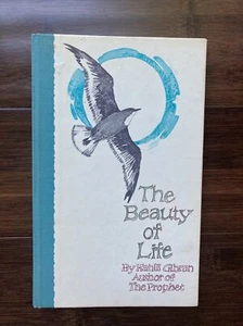 Vintage 1971 KAHLIL GIBRAN author of The Prophet THE BEAUTY OF LIFE Dean Walley - Bild 1 von 12