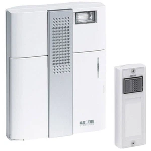 Grothe 43399 Mistral Wireless Door Bell 9V-GPE Powerful Signal - Picture 1 of 2