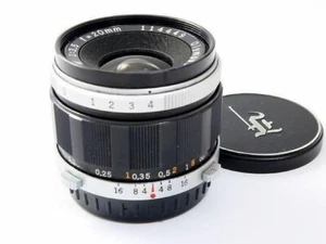 Olympus Bolígrafo G. Zuiko Auto-w 20mm F3.5 Gran Angular Prime Lens Excelente De - Imagen 1 de 4
