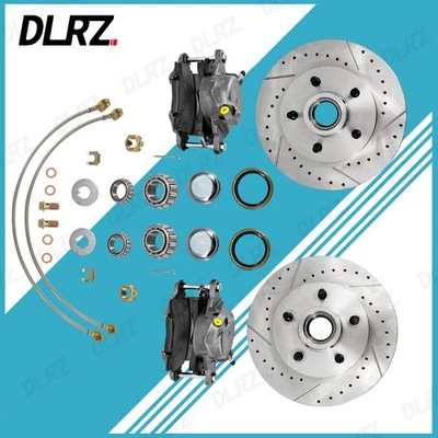 Componentes de husillo de freno de disco para camioneta Chevy C10 GMC 1973-1987 rotor de 1,25" Foto 1 de 4