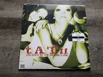 t.A.T.u. - 200 KM/H in the Wrong Lane Vinyl LP Album - Green/Gold Splatter - NEW - Image 1 of 4