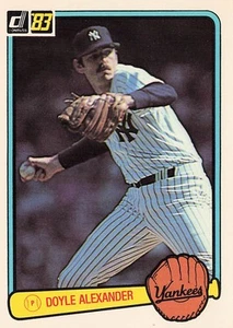 1983 Donruss #451 Doyle Alexander - Picture 1 of 2