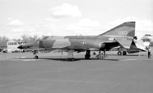 192nd TRS, Nevada ANG, RF-4C Phantom II, 64-1003 en EE. UU. - Negado original en blanco y negro - Imagen 1 de 1