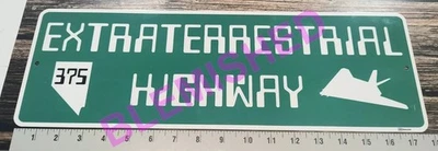 内华达州外星高速公路 375 区 51 个装饰标志 — 第 1/2 张图片