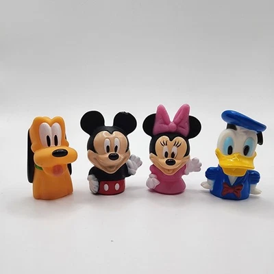 Disney Mickey Mouse y sus amigos marionetas de dedo favores de fiesta juguete educativo de baño Foto 1 de 4