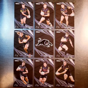 Juego de equipo base de comerciantes NRL 2024 (9 cartas) Penrith Panthers - Imagen 1 de 3