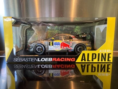 RARE ALPINE A110 RALLYE GT+ LOEB RALLYE MONT-BLANC 2024 BARDAHL 1/18 SOLID - Image 1 of 4