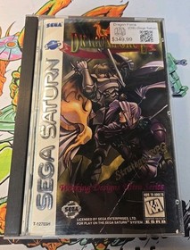 Dragon Force (Sega Saturn, 1996) CIB W/ Manual & Reg Card (Manual Has Damage)