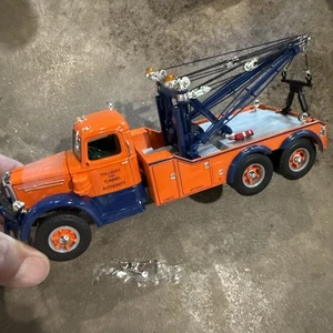 First Gear MACK L Model Tow Truck Tollway And Tunnel Rare Model Truck Diecast - Picture 1 of 10