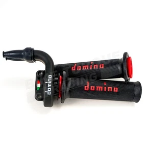 Domino KRR 03 Quick Action Throttle With Black / Red grips - Picture 1 of 4