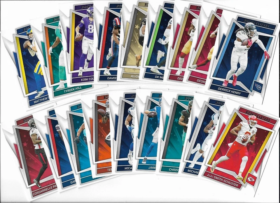 2023 Rookie and Stars Football, Singles, Parallels   Complete Your Set - Image 1 of 1