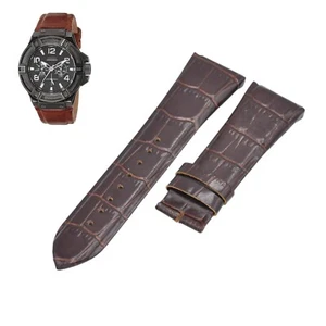W0040G8 27mm Brown Leather Watch Strap For Guess - Picture 1 of 7