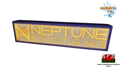 MARIN3D Neptune Systems Apex Logo Lightbox for Marine Aquarium Controller Board