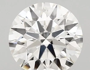 1.37 Ct ROUND Cut IGI Certified Lab Grown CVD Diamond G Color VVS1 Clarity STONE - Picture 1 of 11