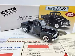 DANBURY MINT LIMITED EDITION 1953 GMC PICKUP **VERY RARE/PRISTINE/COMPLETE/READ - Picture 1 of 24