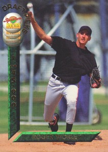 1994 Signature Rookies Draft Picks Baseball #68 Roger Worley Baltimore Orioles
