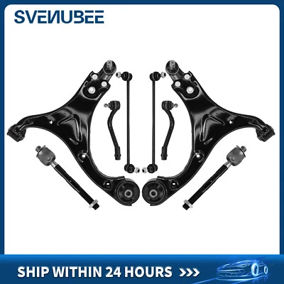 Brazo de control inferior delantero de 8 piezas rótula para Hyundai Sonata 2011-2014 sin deporte Foto 1 de 4