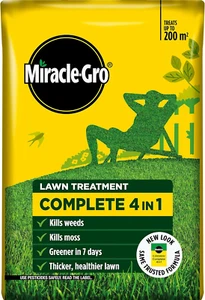 Lawn food, Complete 4-In-1 Lawn Food - 200 M2, Lawn Food, Weed & Moss Control, Y - Picture 1 of 11