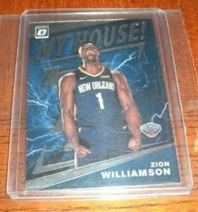 2019-2020 PANINI Zion Williamson My House #15 OPTIC PANINI CARD - Picture 1 of 9
