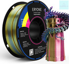 ERYONE Tri Color Seide PLA Filament 1,75 mm, 3D Drucker Filament PLA +/-0,03 mm,