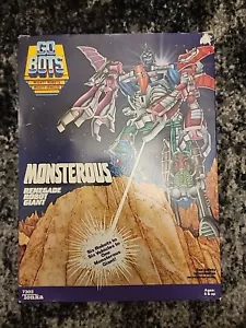 1986 Tonka Go Bots Monsterous Combiner Monster Bots - Picture 1 of 11