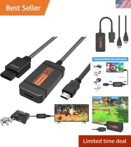 Adattatore HDMI N64 e cavo HDMI per Gamecube/SNES - Migliora la tua esperienza di gioco - Foto 1 di 9
